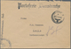 Feldpost 2. Weltkrieg: 1941/1943, Lot Von Fünf Belegen, Dabei Dreimal Norwegen, R-Brief Mit Gefallen - Autres & Non Classés