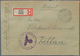 Feldpost 2. Weltkrieg: 1941/1945, Kleines Lot Von 11 R-Dienstbriefen Versch. Einheiten Mit Stempeln - Other & Unclassified