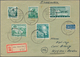 Deutschland Nach 1945: 1946/1962, Partie Von Ca. 90 Belegen (incl. Ein Wenig Österreich), Unterschie - Collezioni