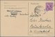 Alliierte Besetzung - Notstempel: Französische Zone: 1945/1948, Interesssantes Lot Von 75 Briefen Un - Other & Unclassified