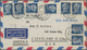DDR: 1947-1962, Partie Mit über 400 Briefen, Zumeist Luftpost Nach USA Oder Südafrika, Dabei Auch Me - Sammlungen