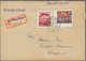 DDR: 1949/1990, Ca. 820 Briefe Und Ganzsachen, Dabei Frühe Auslandspost, Privatganzsachen, Interessa - Collezioni