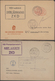 Delcampe - DDR - Dienstmarken: 1948/1972 (ca.), über 400 Behörder- Und Geschäftsbriefe In Drei Alben, Einige Mi - Autres & Non Classés