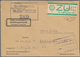 DDR - Dienstmarken: 1954/1990, Dienst Und ZKD, Vielseitiger Bestand Von Ca. 430 Briefen, Dabei Porto - Autres & Non Classés