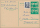 Delcampe - DDR - Ganzsachen: 1949/1991, Vielseitiger Bestand Von über 630 Ganzsachen Mit Karten, Antwortkarten - Other & Unclassified