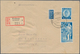 Französische Zone - Baden: 1946/1949, Partie Von 43 Briefen/Karten Mit Frankaturen Freimarken Und Au - Autres & Non Classés