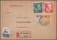 Bundesrepublik Deutschland: 1949/2008, Vielseitiger Und Ergiebiger Posten Von Ca. 620 Briefen Und Ka - Sammlungen