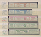 Bundesrepublik - Rollenmarken: 1954/1967, Umfassende Spezialsammlung Von Meist Rollen-(End-)Streifen - Roller Precancels