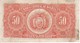 BILLETE DE BOLIVIA DE 50 BOLIVIANOS DEL AÑO 1928  SERIE M1 EN CALIDAD MBC (VF) (BANKNOTE) - Bolivie