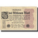 Billet, Allemagne, 2 Millionen Mark, 1923, 1923-08-09, KM:104b, SPL - 2 Miljoen Mark