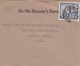 Cyprus: 1948: On His Majesty's Service To Holton/Kansas/USA - Autres & Non Classés