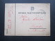 CSR 1938 Feldpostkarte / Roter Stempel Censurovano Und Polni Posta C.S.P. Zensurpost Tschechoslowakei - Briefe U. Dokumente