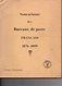 LAVARACK (Denis) - Nomenclature Des Bureaux De Poste Français 1876-1899 - France