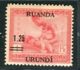 RUANDA-URUNDI : Y&T N°  90/91  TIMBRES  NEUFS  AVEC  TRACE  DE  CHARNIERE , A  SAISIR . - Neufs