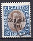 IS320 – ISLANDE – ICELAND – 1931 – GRAF ZEPPELIN TRIP – SG # 180 USED 127 € - Poste Aérienne