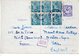 Carte 1f20 Iris De 1944 Pour L'Angleterre Avec 50c Mercure X6 En Complément - Censure - Standard Postcards & Stamped On Demand (before 1995)