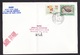 Cabo Verde: Airmail Cover To USA, 1988, 2 Stamps, Lizard, Reptile, WWF Logo, Rare Real Use (minor Damage) - Cap Vert