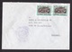 Cabo Verde: Airmail Cover To Netherlands, 1986, 2 Stamps, Lizard, Reptile, WWF Logo, Rare Real Use (minor Damage) - Kap Verde