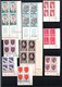 Delcampe - Bx Carton Dont France N° 241 + 242 ** + 348 à 351 ** (PEXIP) + Bloc N° 6 Obl +39 Coins Datés+ Séries GH ...Voir Comm !!! - Vrac (min 1000 Timbres)