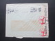 1943 Zensurpost Finnischer Stempel Tarkastettu Granskat + OKW Zensur Satzbrief Nr. 239 / 241 Wiedereroberung Viipuri - Storia Postale
