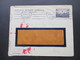 1941 Zensurpost Finnischer Stempel Tarkastettu Granskat Und OKW Zensur Rotes Kreuz / Red Cross Nr. 220 EF - Covers & Documents