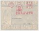 Illustrated Meter Cover Denmark 1928 Fruit - Bananas - Eat More Bananas - Fruits