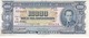 BILLETE DE BOLIVIA DE 10000 BOLIVIANOS DEL AÑO 1945 SERIE T1 CALIDAD MBC (VF)  (BANKNOTE) - Bolivia