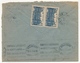 FRANCE - Env Affr 5f Gandon + 10f Luxembourg X6 - Toulon Pour Madagascar 1947 - 1945-54 Marianne De Gandon