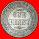 : INDIA: AUSTRALIA ★ 1 PENNY 1918I! George V (1911-1936)  LOW START★NO RESERVE! - Penny