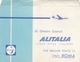 Alitalia Official Passenger Comment Feedback Suggestions Paper Form , Stationery - Papiere