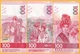 Hong Kong Set Of 3 Banknotes 100 Dollars P-new 2019 UNC Banknotes - Hong Kong