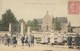 CARTE POSTALE ORIGINALE ANCIENNE : CHATEL GERARD ECOLE ET MAIRIE TRES ANIMEE YONNE (89) - Autres & Non Classés