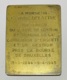 Médaille Plaquette  Bronze. P. Theunis. A Monsieur Clovis Delattre. Trésorier Bourse De Bruxelles. 1944-1945. 35x45mm - Professionnels / De Société