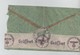 192PR/ Spain Air Mail Cover C.Madrid 25/1/4. German Censor 'd' Strip + Number Censor > Brussels - Lettres & Documents