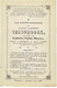 DIKSMUIDE - Augustus VERSCHOORE - (echtgen. L. Duyver) - Overleden 1865 - Images Religieuses