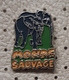 PIN'S   PIN BELGIUM AYWAILLE MONDE SAUVAGE Wild Word Safari Park ELEPHANT - Dieren