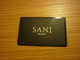 Greece Kassandra Halkidiki Sani Hotel Room Key Card (black Edition) - Cartes D'hotel