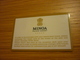 Greece Crete Chania Minoa Palace Hotel Towel Card - Cartes D'hotel