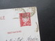 Frankreich 1942 Ganzsache P 98 Soldatenbrief 2. WK 5e Comp 4e Section Caserne Blandan ?! Lyon Rhone - Lettres & Documents