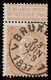 2 COB N° 62 - Obl. "BRUGES + BRUXELLES 7" - 1893-1900 Fine Barbe