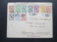 Finnland 1929 Freimarken Wappen MiF Mit 10 Marken Stempel Turku Abo Nach Hirschberg In Schlesien Gesendet - Cartas & Documentos