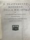 1938 Libro Di Medicina Antico - Trattato Moderno Della Malaria Chinchona Institute Amsterdam - Medecine, Psychology