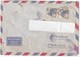 Berkanes Marokkanischer Stempel Von Berkane Auf 2 Deutschen Briefmarken Luftpost Verschickt. Durchschnittlicher Zustand - Fehldrucke