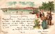 Souvenir De Cannes , Style Gruss , Cachet 1898  France Frankreich Francia - Cannes