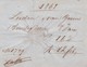 Delcampe - 1868 - Enveloppe Pliée D' Amsterdam, Pays Bas Via La France Vers Messina, Sicile - Cad Transit Et Arrivée - Poststempel