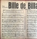 (124) Partituur - Partition - Bille De Billard - Emile Van Herck - Spartiti