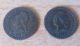 France - 2 Monnaies 1 Centime Dupré An 6 A + 1 Centime Dupré 1848 A - Collections