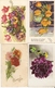 Delcampe - LOT 02 - 80 Cartes CPA , GREETINGS , FLOWERS , PERIOD 1920-1970 - 5 - 99 Postkaarten