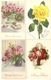 Delcampe - LOT 02 - 80 Cartes CPA , GREETINGS , FLOWERS , PERIOD 1920-1970 - 5 - 99 Postkaarten