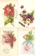 Delcampe - LOT 02 - 80 Cartes CPA , GREETINGS , FLOWERS , PERIOD 1920-1970 - 5 - 99 Postkaarten